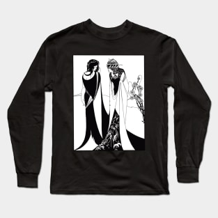 Salome and her mother (black on white) Long Sleeve T-Shirt